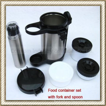 Food Container Set With Fork and Spoon (CL1C-J150M)